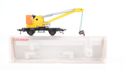 Fleischmann 5019 kranwagen - h0,