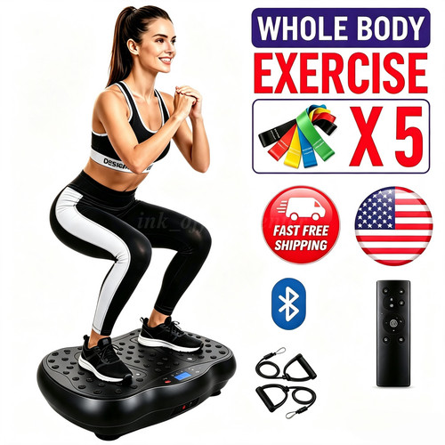 Vibration plate exercise - plate,