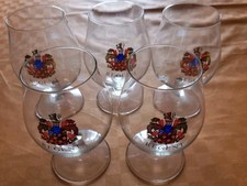 Biertulpen Gläser Regent mit Passenden Untersetzer, 6 Stück