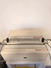 Renz DTP 340 - elektrische Stanzmachine mit Fußpedal/ 2:1 + RingWire/Drahtbinder