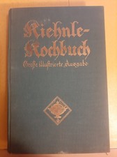 Antiquariat Rarität altes KIEHNLE KOCHBUCH Extra Ausg. 1934 Kochkunst Frankfurt