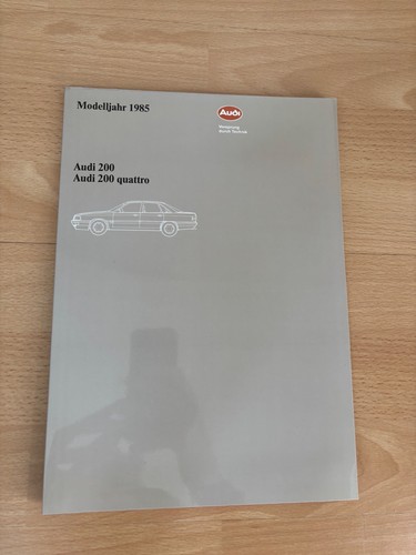 Pressemappe audi 200 - 200,