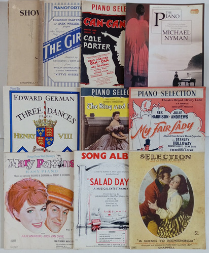 Vintage klavier noten bücher - vintage,