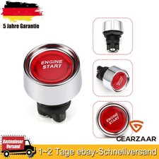 Start Stop Knopf Rot Druckschalter Drucktaster 3pins Zündung Starter Auto Boot