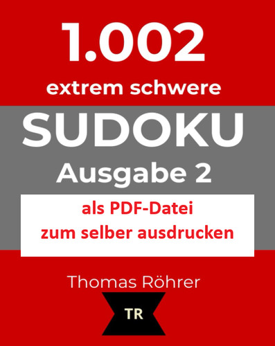 002er sudoku extrem - extrem, schwer