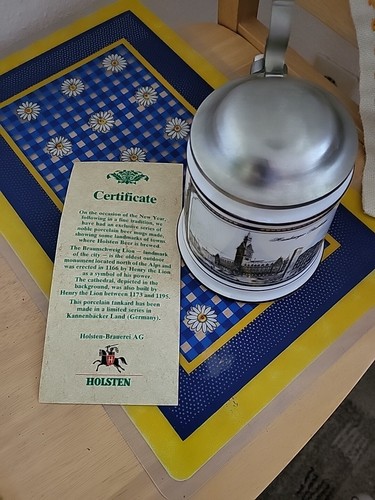 Bierkrug holsten hamburger - bierkrug,