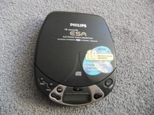 DISCMAN  PHILIPS ESA PORTABLE  CD PLAYER LCD Display AZ7462  ERSTE GENERATION