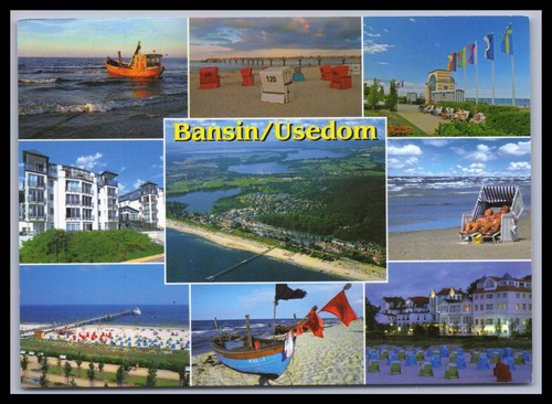 Ansichtskarte ostseeinsel - ansichtskarte,