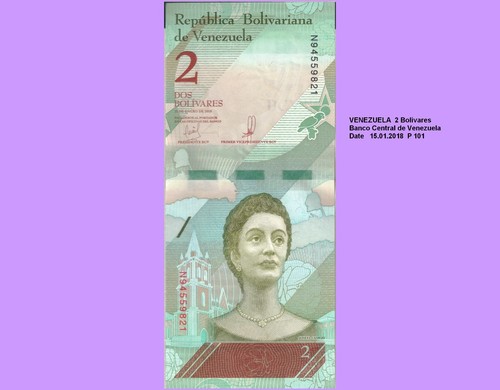 Venezuela bolivares 2007 - ,
