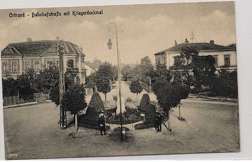 Ortrand gestempelt 1919