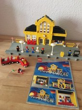 Lego Bahnhof Metrostation 4554 mit Bauanleitung