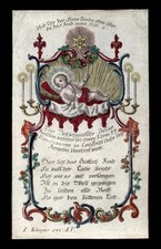 Kupferstich altkolor. JESU