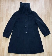 Damen Mantel Schwarz Gr.44/46