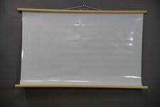 Leinwand Wandkarte Rollbild beschriftbar DIY Whiteboard Karton foliert Schule