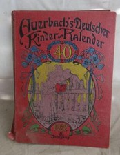 Auerbach's alter Kinderkalender 40. Jahrgang von 1922