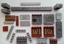 Lego® verschiedene Bausteine mit Aufkleber aus 9473 zur Auswahl Herr der Ringe