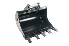 MS01 Tieflöffel Baggerschaufel Baggerlöffel Minibagger 60 cm 600 mm Hardox