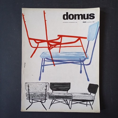 Domus 324 1956 bbpr melchiorre - domus,