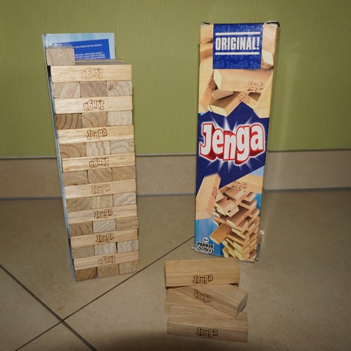 Jenga original parker hasbro - original,
