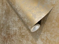 Vliestapete gold uni tapete - vliestapete,