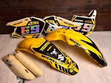 Motocross Verkleidungssatz Set Plastikteile für Suzuki RM 125/250 01-05 / RMZ 04