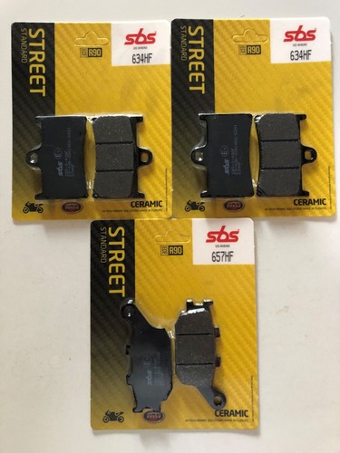 Sbs bremsbeläge h 634hf - v+h,
