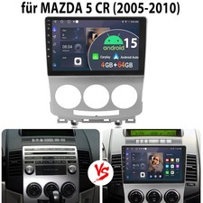 Für Mazda 5 CR19 2005-2010 Carplay Android 15 Autoradio BT GPS Navi DAB+ 4+64GB