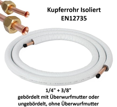 Kältemittelleitung 50m - kältemittelleitung, 1-50m