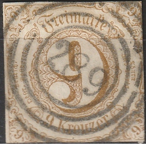 Minr 34 mit nr - 9, nr.stpl