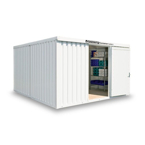Isolierter lagercontainer - isolierter, /