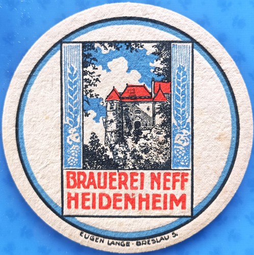 Alter bierdeckel brauerei - vk,