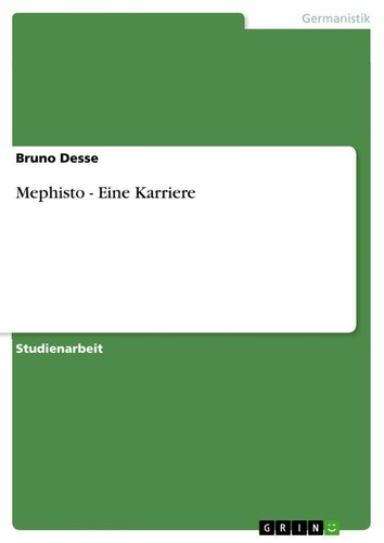 Mephisto eine karriere bruno - eine,