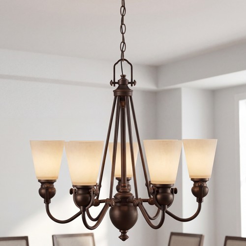 Kronleuchter bronze beige - kronleuchter,