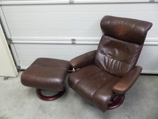 Ekornes Stressless 20050519 Sessel Braun Relexsessel mit Hocker gebraucht