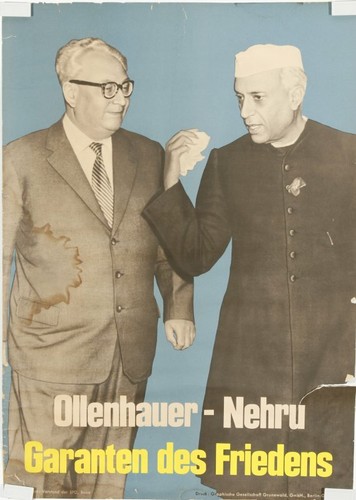 Farbiges wahlplakat der spd - farbiges,