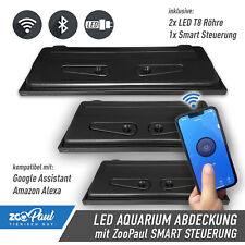 ZooPaul Aquarienabdeckung 80x35cm 100x40cm 120x40cm LED☀ Smartphonesteuerung APP