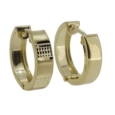 1 Paar Echt Gold 333 Frauen