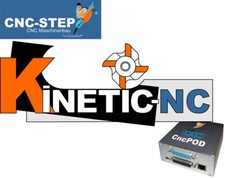 Steuerungssoftware bis 6 Achsen KinetiC-NC Frässoftware CNC Maschinen, CNC-STEP