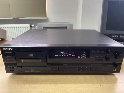 Sony dtc 670 dat recorder - dtc-670, dat-recorder