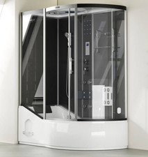 XXL Luxus LED Dampfdusche