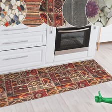 Küchenläufer Teppich Läufer Küchenteppich Flurläufer rutschfest 65cm Breite ANRO