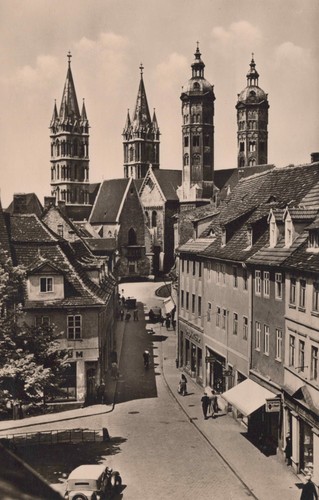 Alte ansichtskarte naumburg - alte,