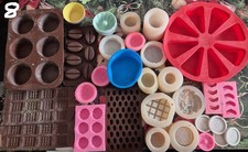 30 Silikonformen Kerzengießen