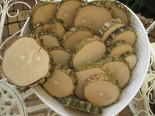 15 x Holzscheiben Astscheiben