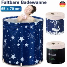 Badewanne Mobile Faltbare Badewanne für die Dusche Erwachsenen Faltwanne 65x70cm