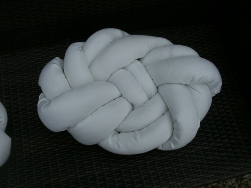 Knotenkissen handarbeit - knotenkissen,