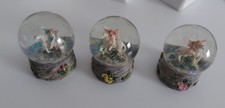 3x Glitzerkugel Elfe Fee Fairy