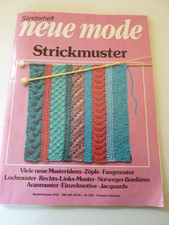 Neue Mode Strickmuster Zeitschrift Zeitung Wolle Garn stricken Muster Strickart