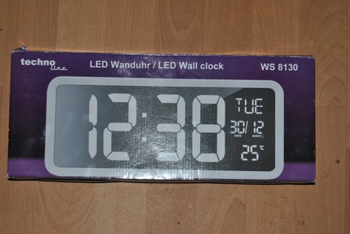 Technoline led wanduhr 8130 - technoline,