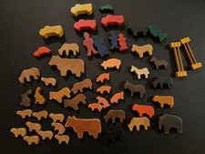 Konvolut Holzspielzeug